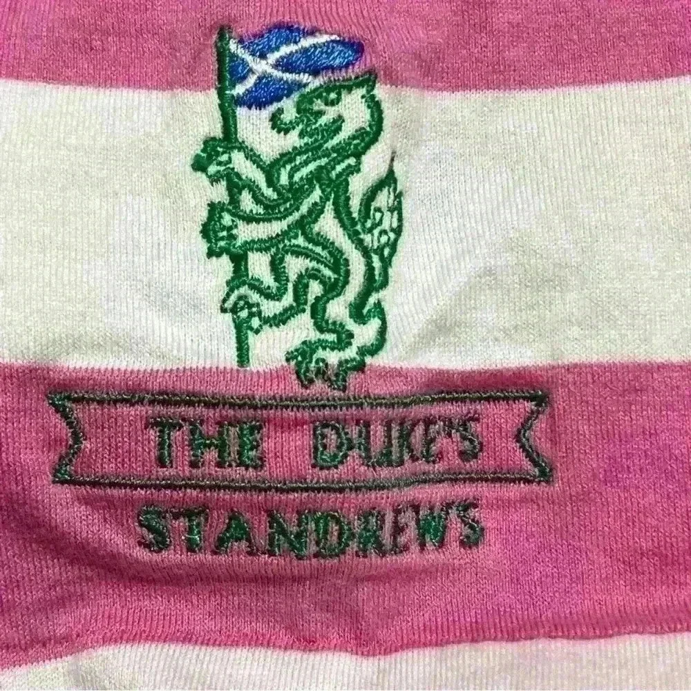Vintage Polo Golf Ralph Lauren Mens Large Shirt Crest Striped Pima Cotton Rugby